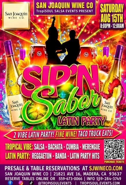 San Joaquin Wine Co. Presents - Sip N Sabar